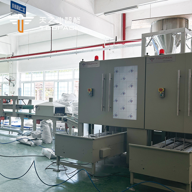 20 ila 110 lbs Valf Torbaları Ağırlık Doldurma Makinesi Tohumlar Tuz Un Şeker Kakao Torbası Valf Torbaları Doldurucular Paketleme Makinesi