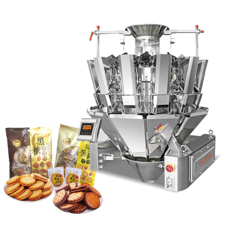 Otomatik Çok Başlı Ağırlık Dikey Tahıl Çantası Paketleme Makinesi Tahıl Fasulyesi Paketleme Makinesi Fındık Paketleme Makinesi