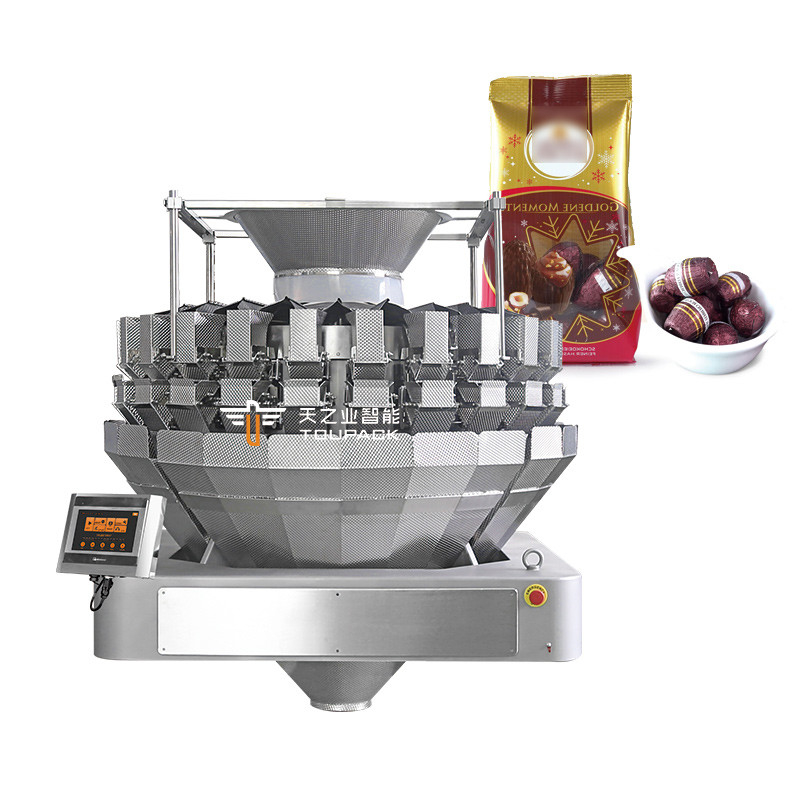 Önceden Yapılmış Çanta Paketleme Makinesi Pellet Paketleme Makinesi Tarih Yazılı Çikolata Kupaları Doldurma Makineleri