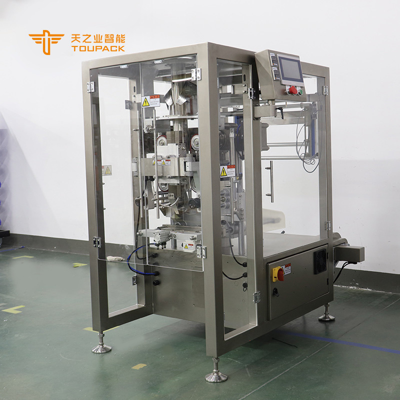 20-120 poşet/dakika Gıda Dikey Form Doldurma Dükkanlı Paketleme Makinesi Yüksek Hızlı Paketleme Makinesi
