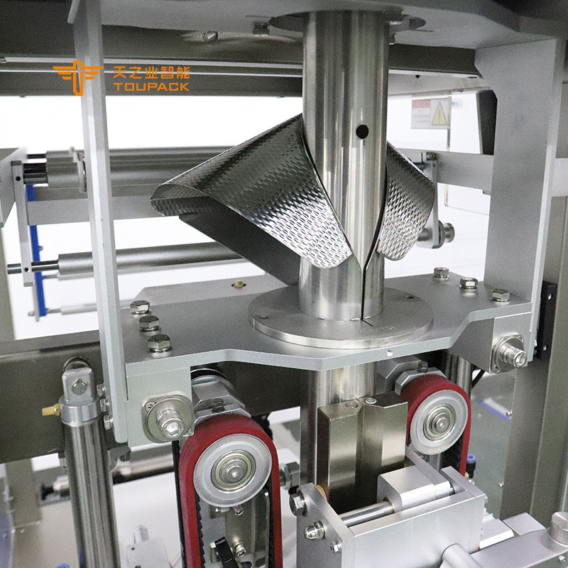20-120 poşet/dakika Gıda Dikey Form Doldurma Dükkanlı Paketleme Makinesi Yüksek Hızlı Paketleme Makinesi