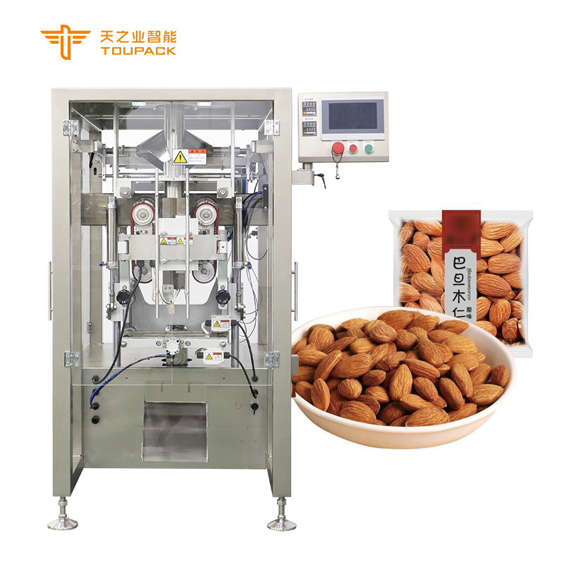100g 200g 500g Fındık Patatesleri Patlamış Mısır Yüksek Hızlı Ağlama Paketleme Makinesi
