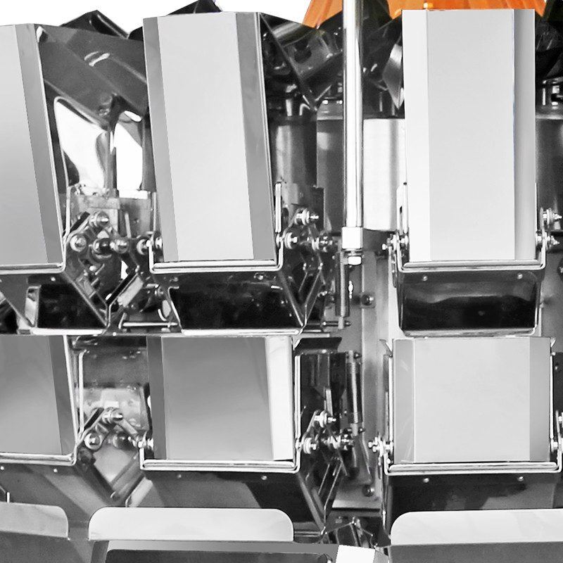 Otomatik 12 başlı 14 başlı kombinasyon ağırlık paketleme makinesi yüksek hızlı çok başlı kombinasyon ağırlık makinesi