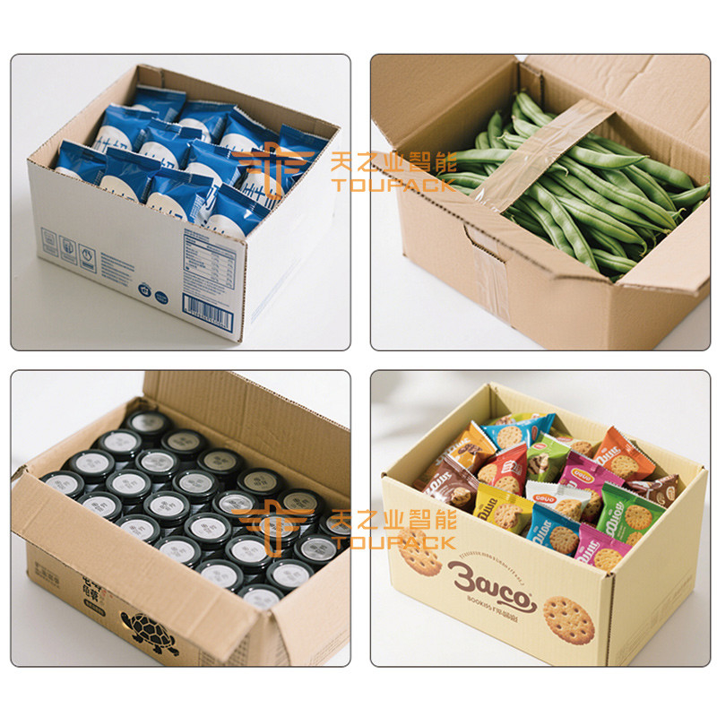 Automatic Fruit Filling Machine Cherry Blueberry Strawberry Orange Green Pepper Tray Box Filling Packaging Machine