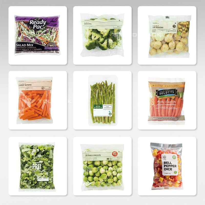 Otomatik Yastık Torba Paketleme Makinesi Gıda Paketleme için 30-80 Paket/Min