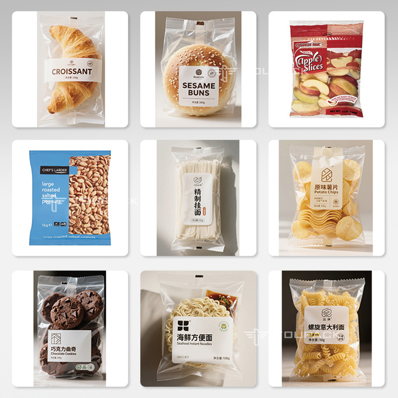 Otomatik Servo Motor Sabun Ekmek Lavaş Yassı Ekmek Torba Yatay Yastık Akışlı Sarma Paketleme Makinesi Yastık Torba Paketleme Makinesi