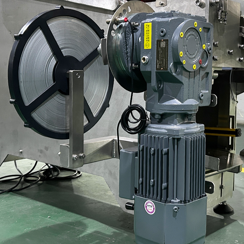 Çok Kafalı Tartı Nar File Torba Klipsleme Makinesi Zencefil Soğan Sarımsak File Torba Paketleme Makinesi