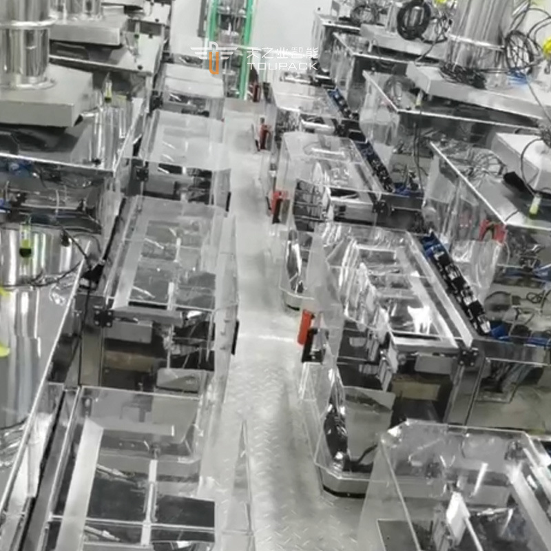 VFFS 1kg 2kg 5kg Otomatik Tartım Hayvan Yemi Torba Paketleme Kapatma Makinesi Kümes Hayvanı Yemi Paketleme Makinesi