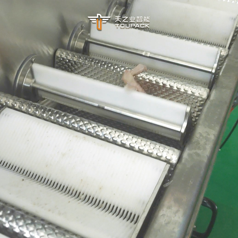 Octopus Multi-head Weigher 7 Head Flip Type Combination Scale Seafood Back Seal Bag Packing Machine