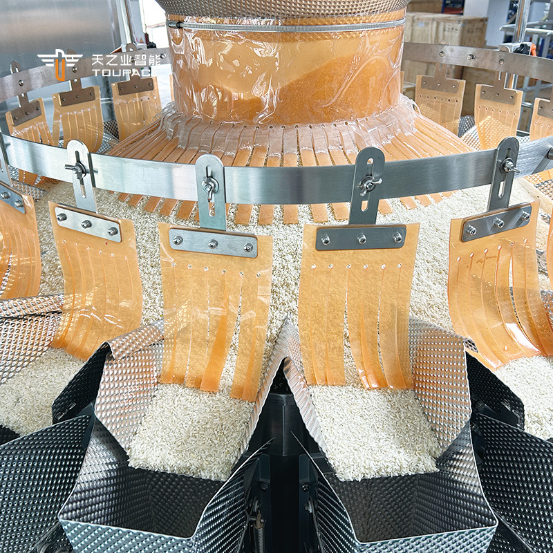 Automatic Multi-Weigher Vertical Packaging Machine For Snack And Biscuit Packaging For Dried Fruit