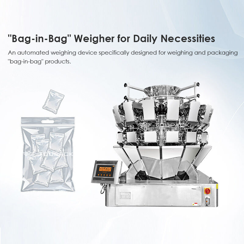 Plastic Fork Automatic Packing Machine Shower Cap Packaging Machine Multihead Weigher Packaging System