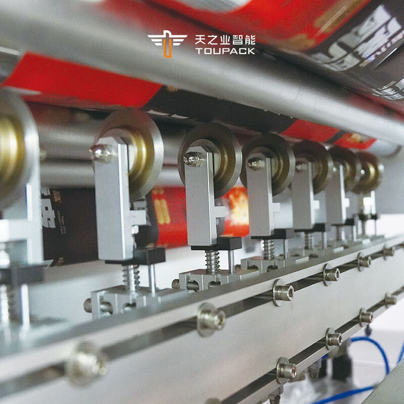 Çok Fonksiyonlu Otomatik 4 Şerit 6 Şerit Çok Şeritli Granül Kahve Sütlü Çay Tozu Paketleme Makinesi