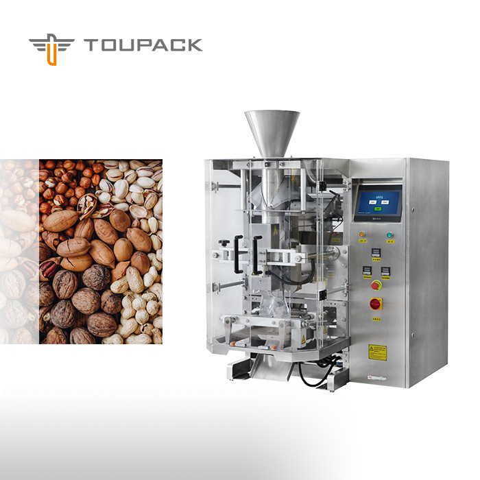Mısır Tozu için Dikey Form Doldurma Conta Paketleme Makinesi 3.4KW Otomatik Bagger Dikey Form Dolum Makinesi
