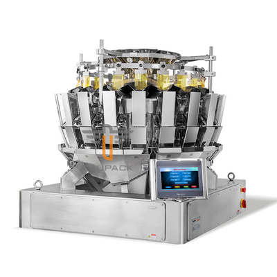 Üzüm Pet Şişirilmiş Gıda Kurabiyesi için 0.5L 0.8L Çok Kafalı Kantar Makinesi