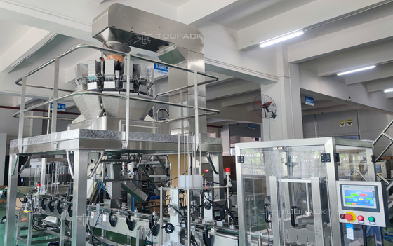 Özelleştirme LCD Ekran Granül Dolum Makinesi Hurma Kutusu Paketleme Hattı
