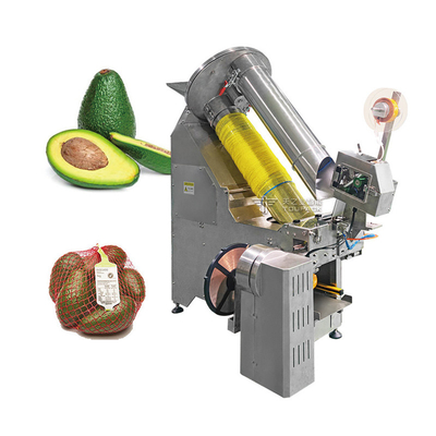 Net Bag Cutting Machine Limon Mesh Bag Packaging Machine with Multihead Weigher (Çok başlı tartıcı ile limon örgü çantası ambalajlama makinesi)