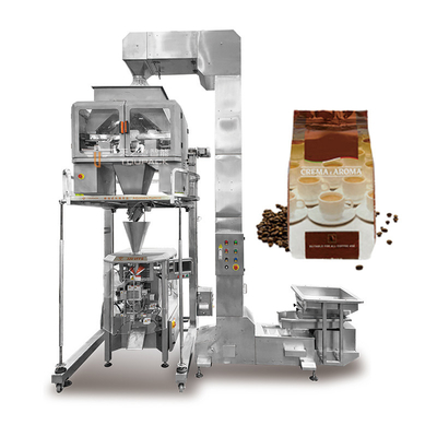 240g 480g 1kg Kaplı Fıstık Taşıyıcısı Fermuar Cüzdan Doypack Ambalaj Kurutulmuş Meyve Atıştırmalığı Çoklu Başlı Ağırlık Ön yapımı Çanta Ambalaj Makinesi