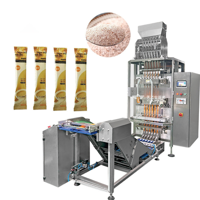 Sachet Stick Çikolatalı Toz Granulası Sıvı Doldurma Paketleme Makinesi