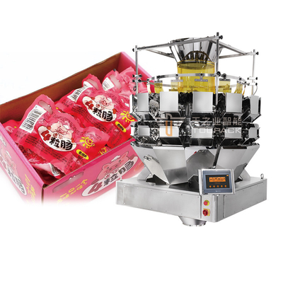 Marine Tofu Kartonları için Sosis Sarma Makinesi Çuval Çuval Karton Kutusu Paketleme Karton Makinesi