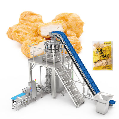 Tavuk Fileto Köftesi Önceden Marine Edilmiş Barbekü Etleri Fermuarlı Çanta Kılıf Ambalaj Doypack Paketleme Makinesi Sızdırmazlık Makineleri