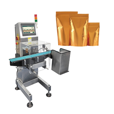 Paketlenmiş gıda çek tartısı kemer taşıyıcı otomatik çek tartısı