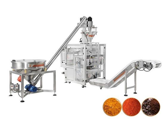 Toz 1kg 5kg Otomatik Auger Filler Dikey Paketleme Makinası