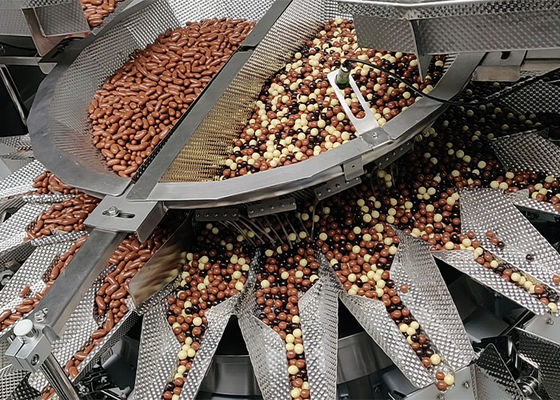 Kaju Karıştırma Çok Kafa Tartı Kuruyemiş Ayçekirdeği Kuruyemiş Karışımı Tartım Makinesi