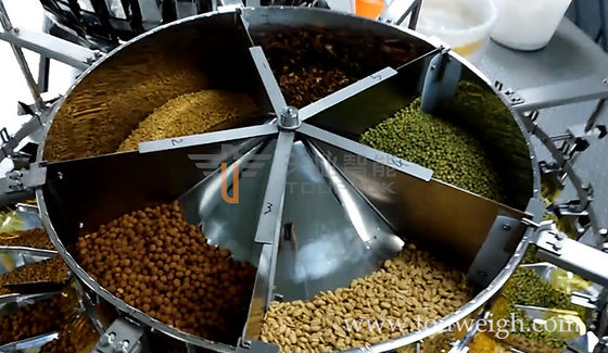 MCU Kontrol Sistemi ile Kuruyemiş Ölçekli Çok Kafa Kantarı 0.8L Çukur Pate