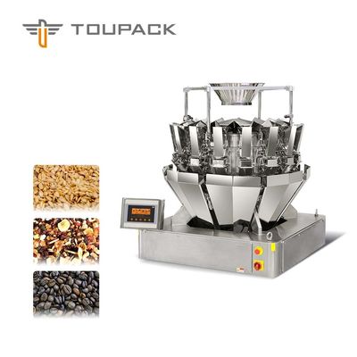 Kahve çekirdekleri için 1.5KW MCU Kontrol Çok Kafalı Paketleme Makinesi