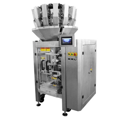 Atıştırmalıklar Dondurulmuş Gıda için 14 Kafa MCU Kontrol Çok Kafa Paketleme Makinesi