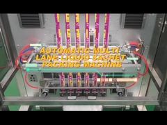 TOUPACK Çok Şeritli Arka Mühür Paketleme Makinesi Granül toz sıvı Paketleme Makinesi