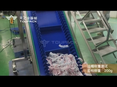 200g tek kullanımlık duş kapağı çok başlı tartıcı gıda plastik sargı Otomatik tartıcı