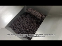 Taneli tempeh tartım ve konserveleme hattı