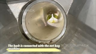 Otomatik patates örgü çanta paketleme makinesi