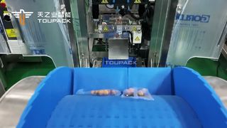 Tam otomatik fındık ve fıstık poşet paketleme hattı (15 takım)